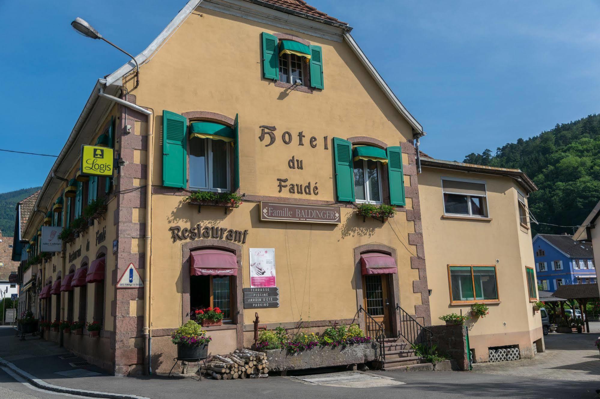 Logis Hotel Restaurant Le Faude Lapoutroie Buitenkant foto