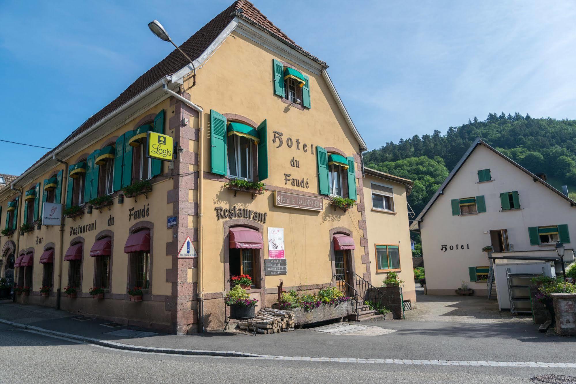 Logis Hotel Restaurant Le Faude Lapoutroie Buitenkant foto