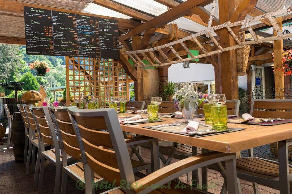 Logis Hotel Restaurant Le Faude Lapoutroie Buitenkant foto